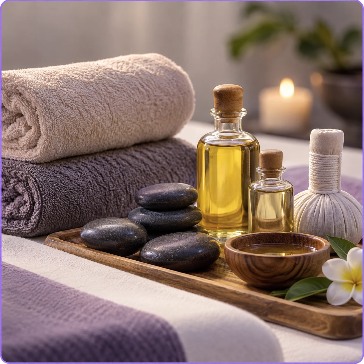Relaxing massage for men and women