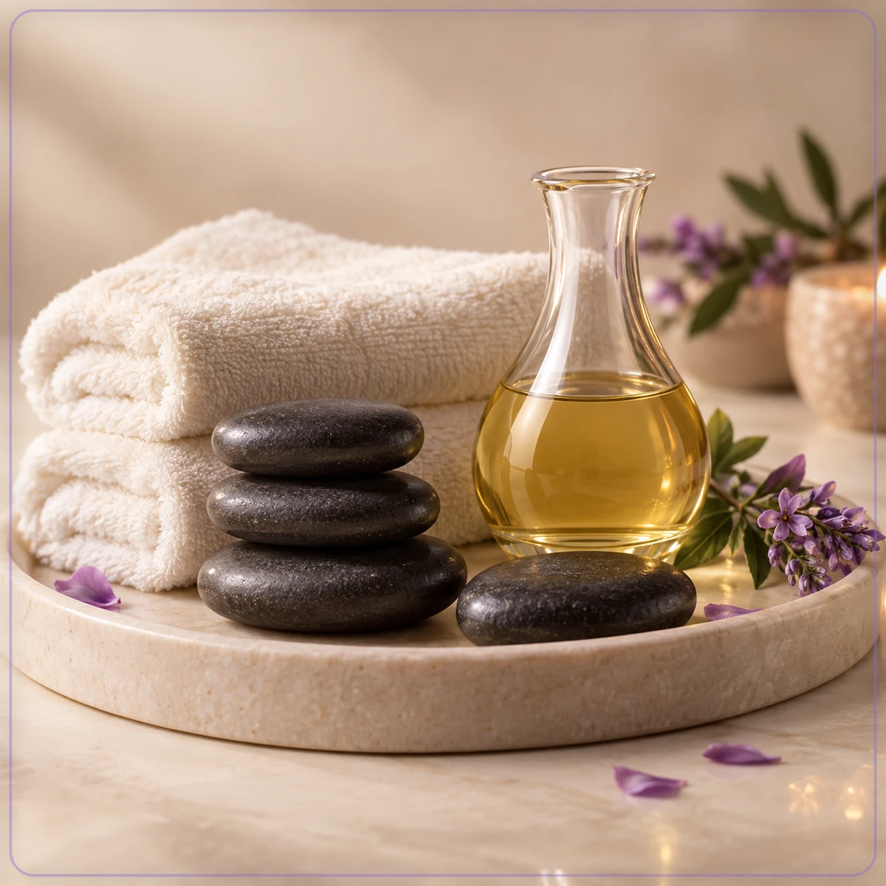 Four relaxing massage sessions