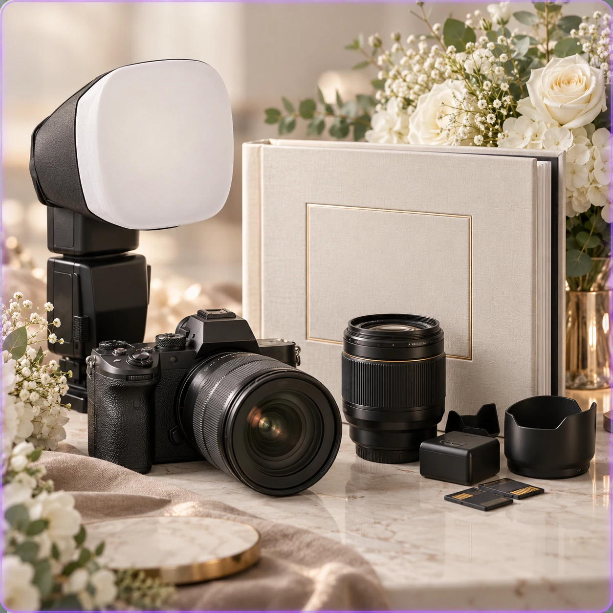 VIP Package camera with flash